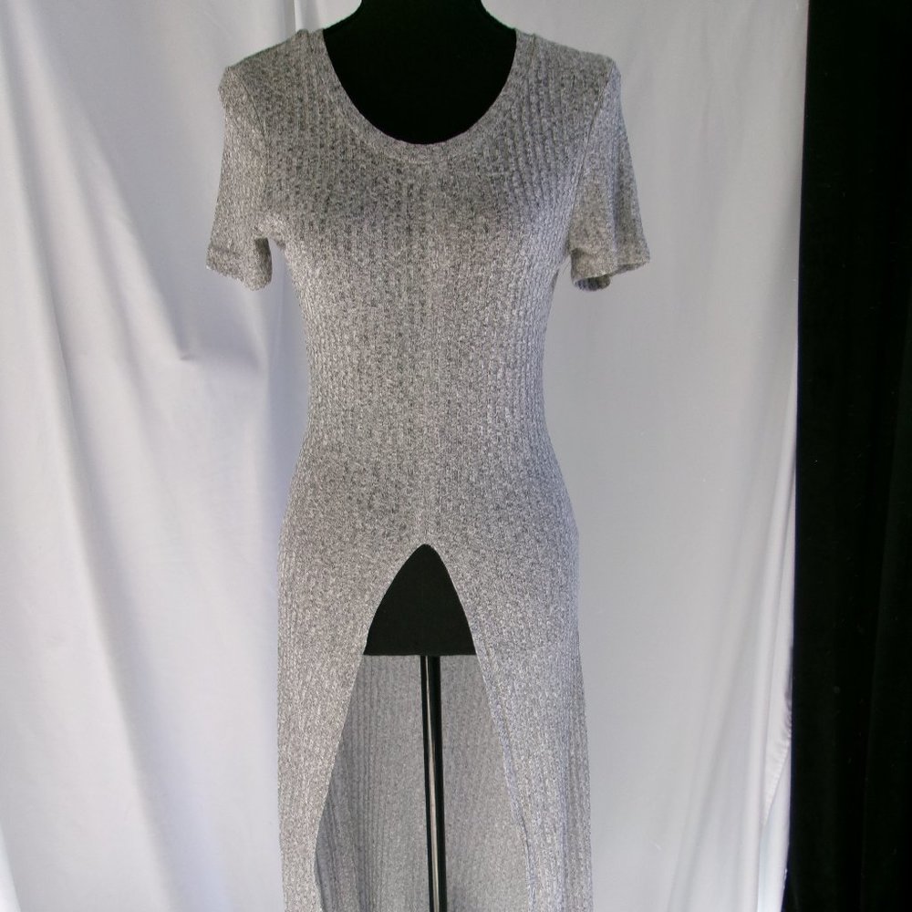 Shein Gray Dress with split size small